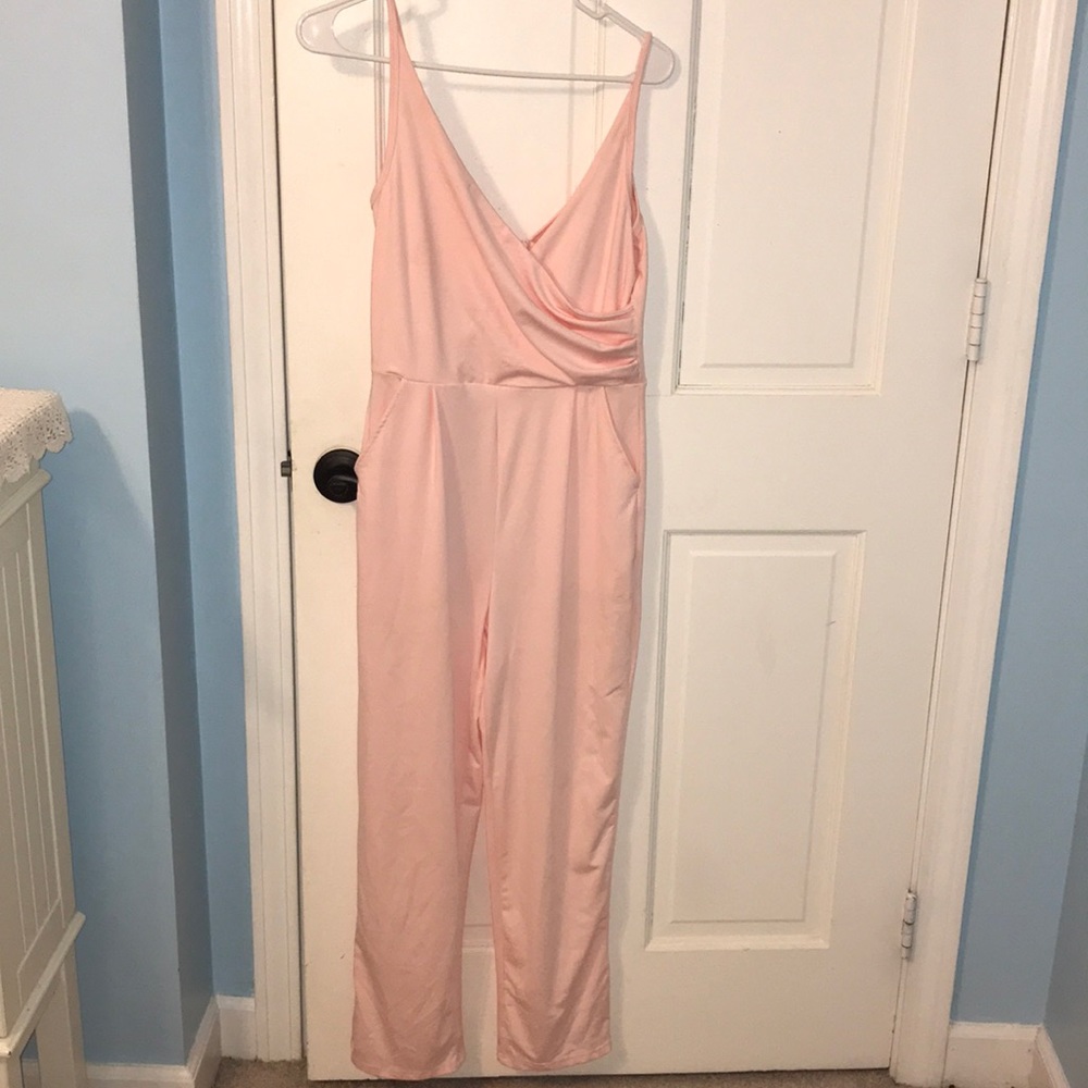 Pink jumpsuit